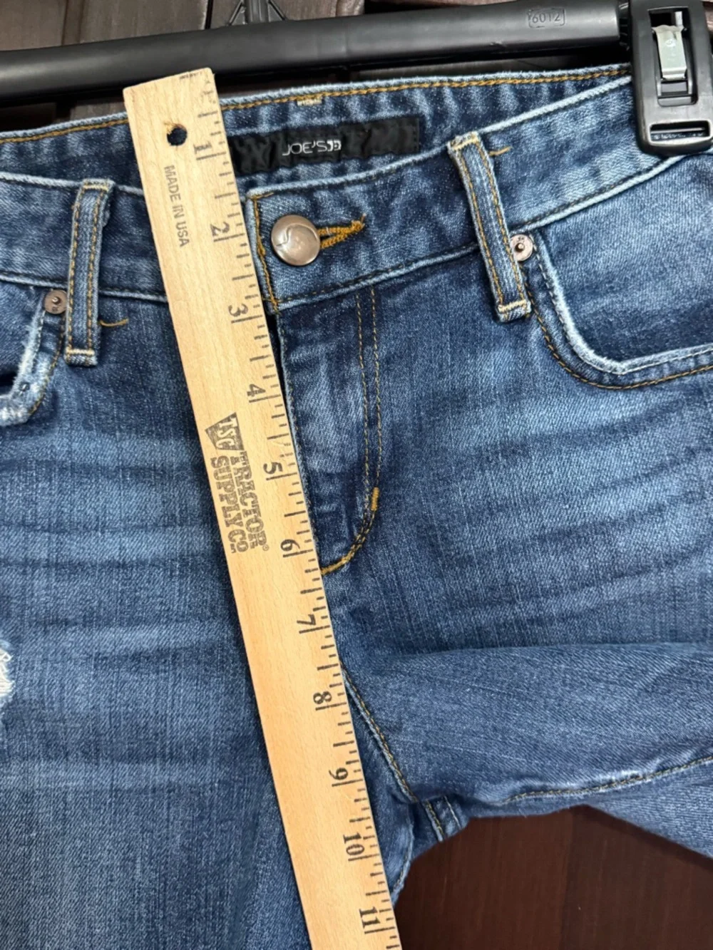 Joe’s Jeans Ex-Lover Women’s Distressed Boyfriend Jeans - Blue size 28 Cropped - Picture 9 of 11
